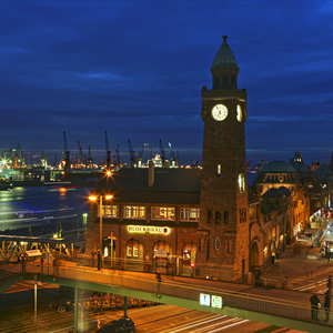 St. Pauli Landungsbrücken, Altona, St. Pauli und die westlichen Stadtteile