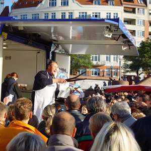 Altonaer Fischmarkt, Altona, St. Pauli und die westlichen Stadtteile