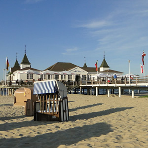 Seebrücke Ahlbeck, Ahlbeck