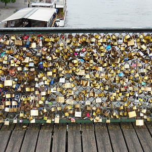 Pont des Arts, Paris/6. Arrondissement