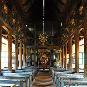 Stabkirche Lom, Lom (Norwegen)