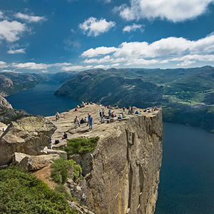 Preikestolen, Preikestolen